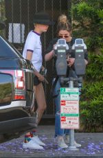 CARA DELEVINGNE and ASHLEY BENSON Out in West Hollywood 05/26/2018