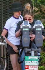 CARA DELEVINGNE and ASHLEY BENSON Out in West Hollywood 05/26/2018