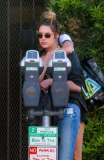 CARA DELEVINGNE and ASHLEY BENSON Out in West Hollywood 05/26/2018