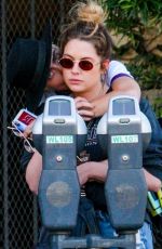 CARA DELEVINGNE and ASHLEY BENSON Out in West Hollywood 05/26/2018