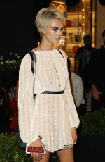 CARA DELEVINGNE at Longchamp Fifth Avenue Store Opening in New York 05/03/2018
