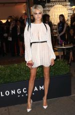 CARA DELEVINGNE at Longchamp Fifth Avenue Store Opening in New York 05/03/2018