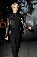 CARA DELEVINGNE at TAG Heuer Event in New York 05/17/2018