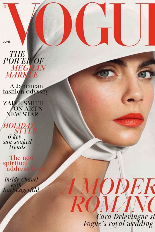 CARA DELEVINGNE for Vogue Magazine, UK June 2018