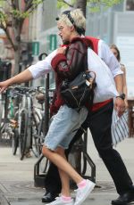 CARA DELEVINGNE Out in New York 05/04/2018