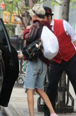 CARA DELEVINGNE Out in New York 05/04/2018