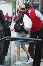 CARA DELEVINGNE Out in New York 05/04/2018