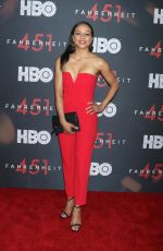 CARA PATTERSON at Fahrenheit 451 Premiere in New York 05/08/2018