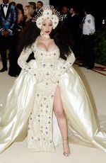 CARDI B at MET Gala 2018 in New York 05/07/2018