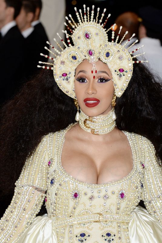 CARDI B at MET Gala 2018 in New York 05/07/2018