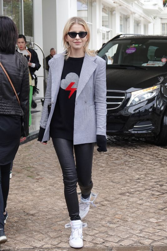 CAROLINE DAUR at Hotel Martinez in Cannes 05/14/2018