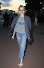 CAROLINE DAUR Out on Croisette in Cannes 05/11/2018