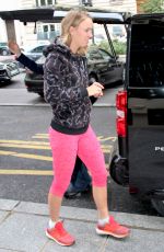 CAROLINE WOZNIACKI Leaves Her Hotel in Paris 05/29/2018