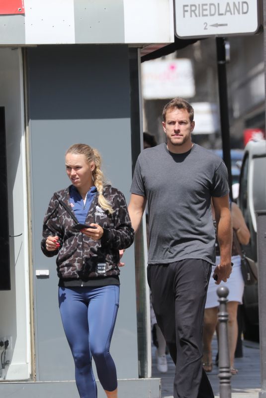 CAROLINE WOZNIACKI Out and About in Paris 05/26/2018