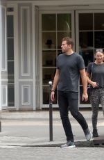 CAROLINE WOZNIACKI Out for Lunch in Paris 05/27/2018