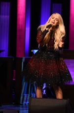 CARRIE UNDERWOOD Performs at Grand Ole Opry in Nashville 05/11/2018