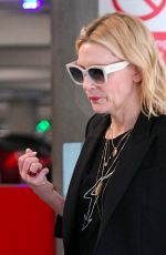 CATE BLANCHETT at Heathrow Airport in London 05/25/2018