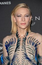 CATE BLANCHETT at Kering Dinner at 71st Cannes Film Festival 05/13/2018