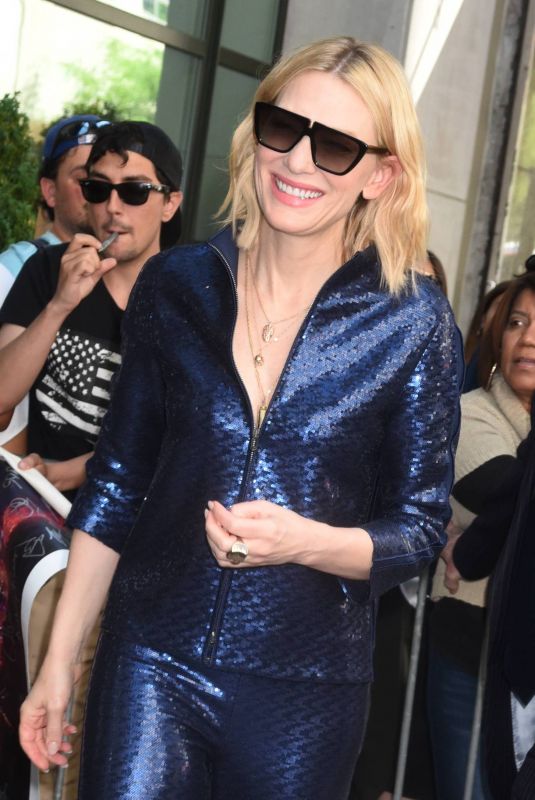 CATE BLANCHETT Leaves Whitby Hotel in New York 05/24/2018