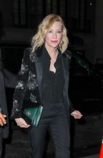 CATE BLANCHETT Night Out in New York 05/22/2018