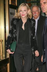 CATE BLANCHETT Night Out in New York 05/22/2018