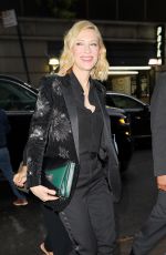 CATE BLANCHETT Night Out in New York 05/22/2018