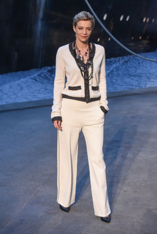 CELINE SALLETTE at Chanel Cruise 2018/2019 Collection Launch in Paris 05/03/2018