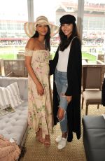 CHANEL IMAN at 143rd Preakness Stakes at Primlico Race Course in Baltimore 05/19/2018
