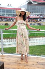 CHANEL IMAN at 143rd Preakness Stakes at Primlico Race Course in Baltimore 05/19/2018