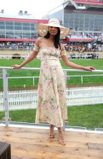 CHANEL IMAN at 143rd Preakness Stakes at Primlico Race Course in Baltimore 05/19/2018