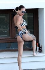 CHANTELLE CONNELLY in Bikini at a Pool in Marbella 05/04/2018