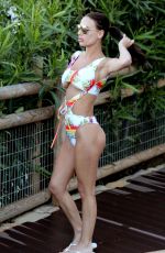 CHANTELLE CONNELLY in Swimsuit at a Pool in Marbella 05/17/2018