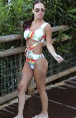 CHANTELLE CONNELLY in Swimsuit at a Pool in Marbella 05/17/2018