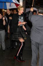 CHARLIZE THERON Arrives at Whitby Hotel in New York 05/03/2018