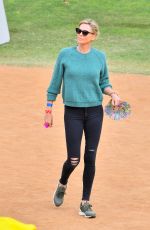 CHARLIZE THERON at a School Event in Studio City 05/12/2018