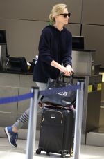 CHARLIZE THERON at Los Angeles International Airport 05/30/2018