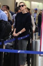 CHARLIZE THERON at Los Angeles International Airport 05/30/2018