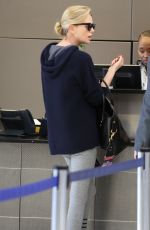 CHARLIZE THERON at Los Angeles International Airport 05/30/2018