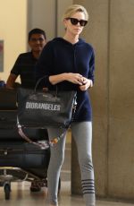 CHARLIZE THERON at Los Angeles International Airport 05/30/2018