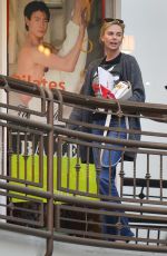 CHARLIZE THERON Leaves a Sushi Restaurant in Los Angeles 05/11/2018
