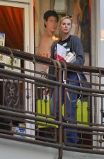 CHARLIZE THERON Leaves a Sushi Restaurant in Los Angeles 05/11/2018