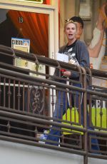 CHARLIZE THERON Leaves a Sushi Restaurant in Los Angeles 05/11/2018