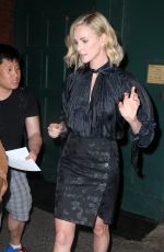 CHARLIZE THERON Out and About in New York 05/02/2018