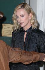 CHARLIZE THERON Out and About in New York 05/02/2018