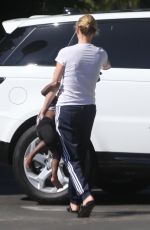 CHARLIZE THERON Out and About in Studio City 05/072018