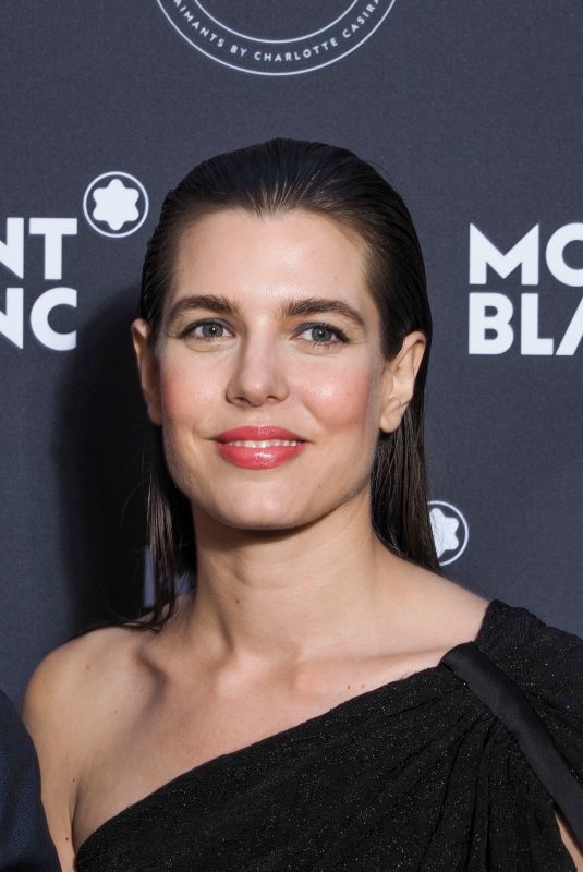 CHARLOTTE CASIRAGHI at Montblanc Dinner at Cannes Film Festival 05/16/2018
