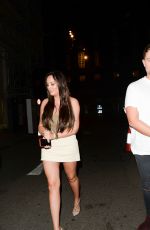 CHARLOTTE CROSBY Arrives at Libertine Club in London 05/09/2018