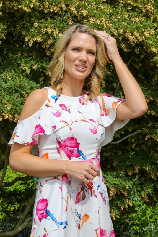 CHARLOTTE HAWKINS at Chelsea Flower Show in London 05/21/2018