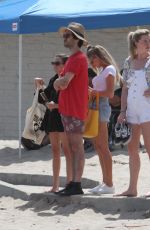 CHARLOTTE MCKINNEY and IRELAND BALDWIN Out in Malibu 05/05/2018