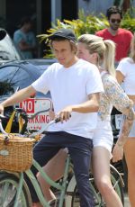 CHARLOTTE MCKINNEY and IRELAND BALDWIN Out in Malibu 05/05/2018